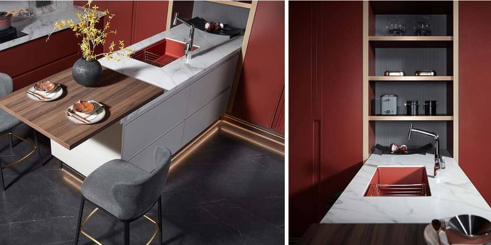 Điểm nổi bật của tủ bếp Ý