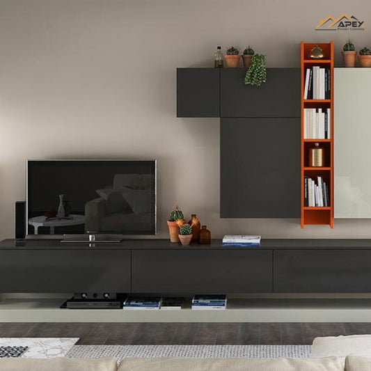 Kệ tivi treo tường phong cách hiện đại