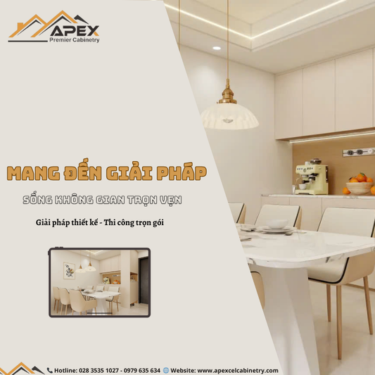 Mang đến giải pháp sống không gian trọn vẹn