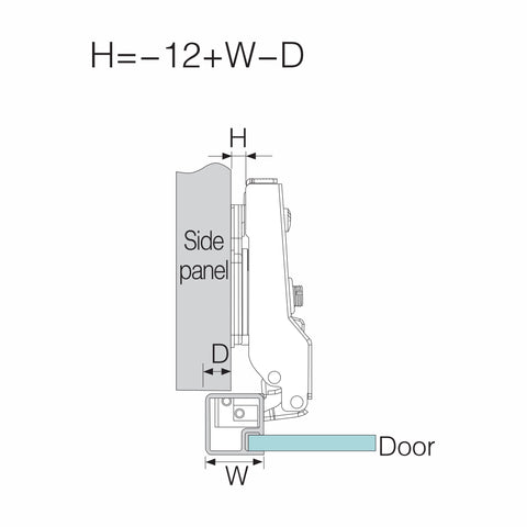 Bản lề kẹp khung nhôm hai chiều góc siêu nhỏ LM06B