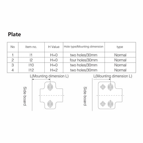 R607C Chèn Bản lề 35mm