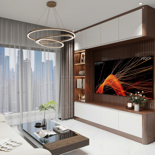 Tủ Kệ Tivi Kết Hợp Trang Trí Hiện Đại