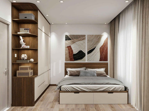 Giường Ngủ Hiện Đại Tích Hợp Ngăn Kéo