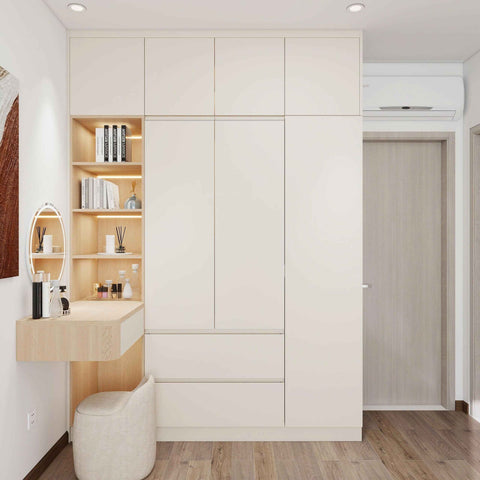 Tủ Quần Áo Hiện Đại Kết Hợp Bàn Trang Điểm